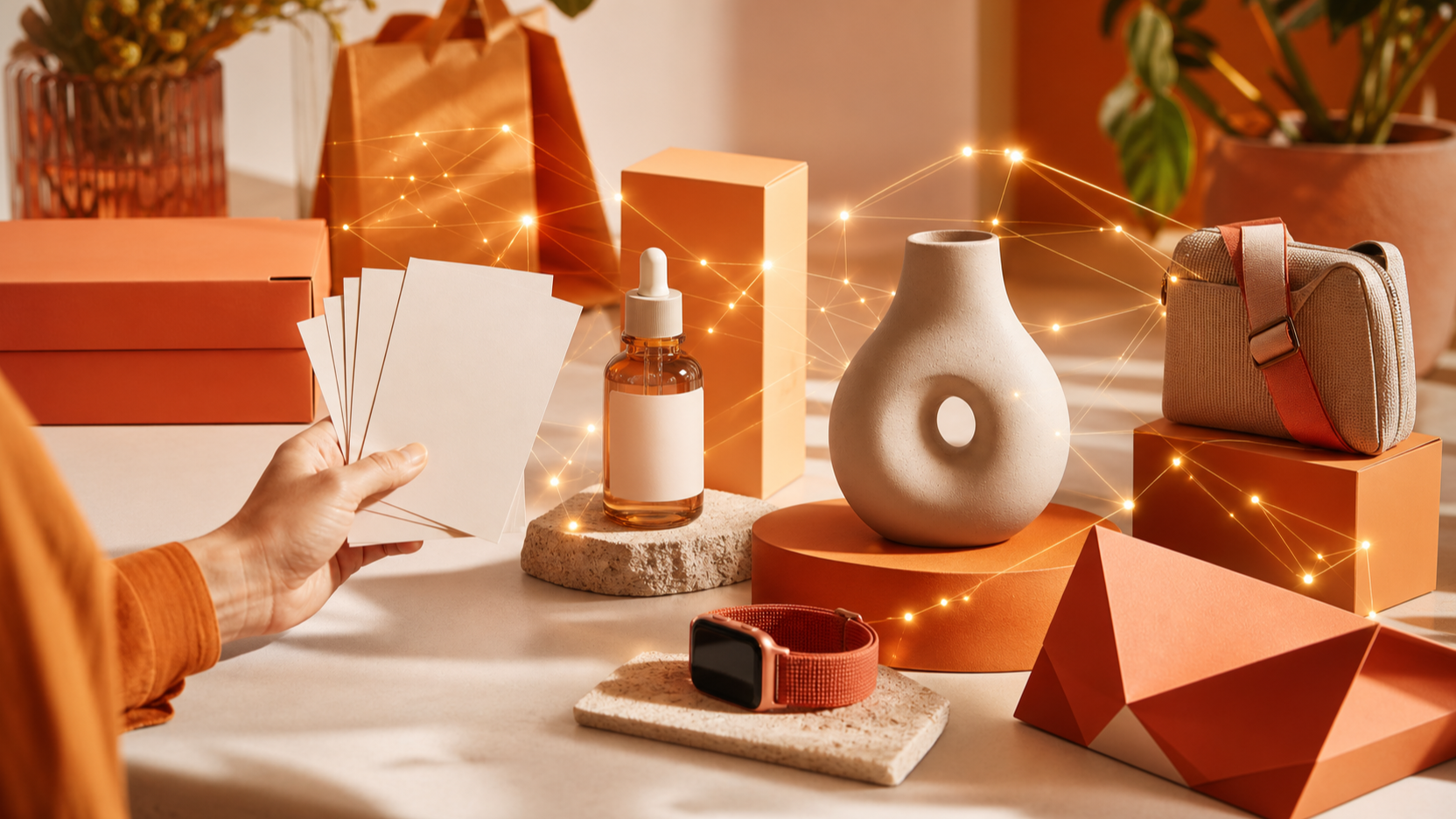 Visual temático para «Como usar IA no e-commerce para produtos, dúvidas e recomendações» — Capa