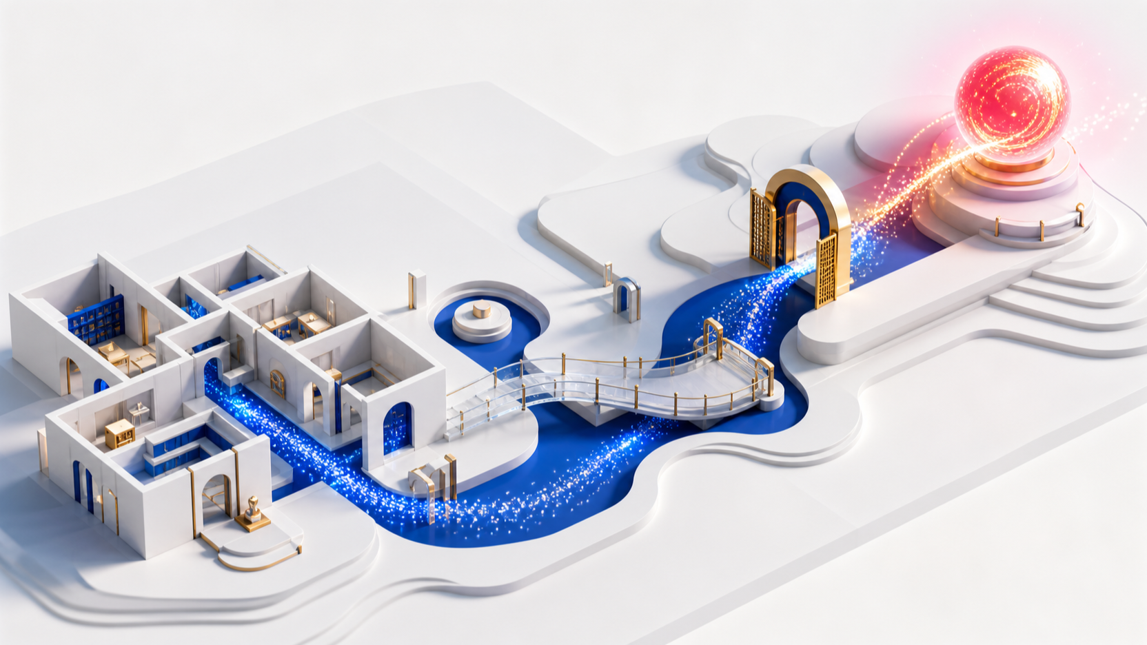 Visual temático para «Como tornar sua empresa visível no ChatGPT, Google AI e busca com IA?» — Visual 03