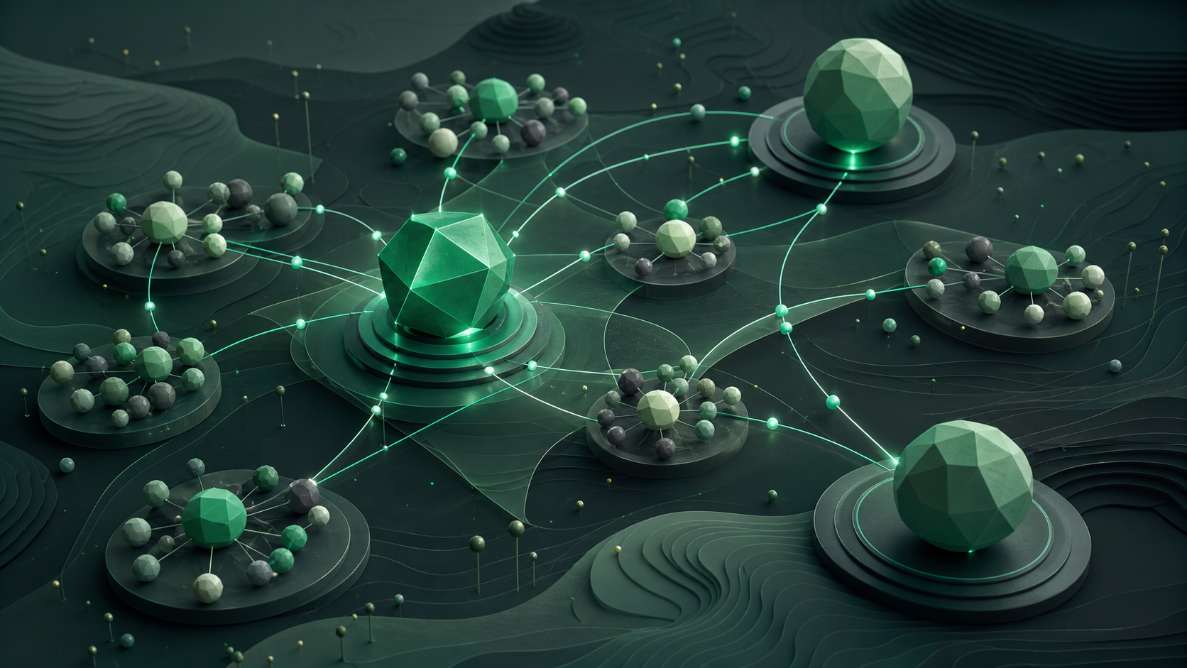 Visual temático para «Como criar clusters de temas e links internos?» — Capa